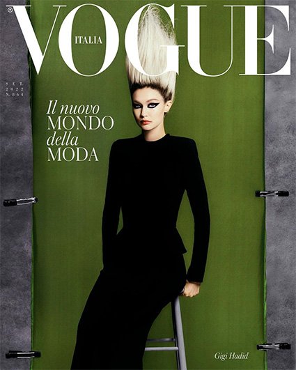 Джиджи Хадид на обложке итальянского Vogue 
