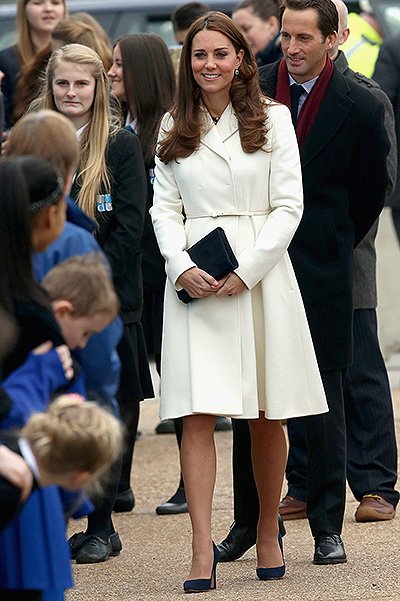 Герцогиня Кэтрин совершила официальный визит в Портсмут