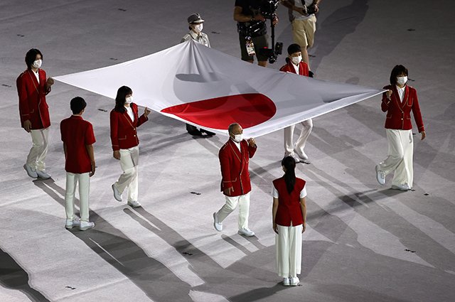 Открытие летних Олимпийских игр в Токио