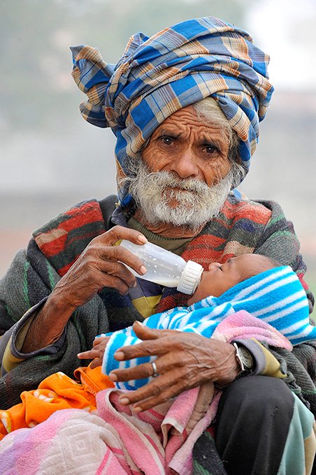 Самым старый отец в мире, 101-летний индиец по имени Рамджит Раджав, остался один Книга рекордов Гиннесса, Индия, Долгожитель, Семья, Дети, Статья, Длиннопост