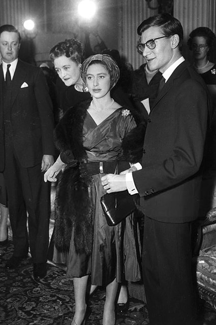 Принцесса Маргарет и Ив Сен-Лоран, 1958 год