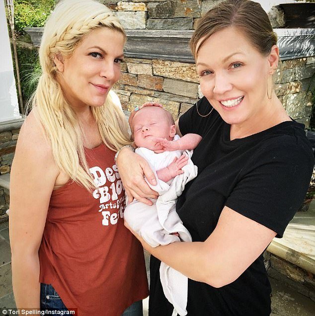 New addition! It seems the reunion was successful in terms of friendly bonding however, as Tori later posted a cute image to Instagram of Jennie cradling Tori's newest child Beau, who was born only in March