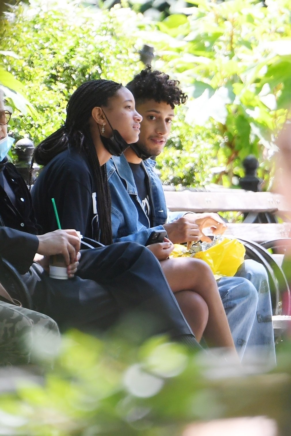 Willow Smith 2021 : Willow Smith – Seen with her boyfriend Tyler Cole in Union Square Park – New York-02