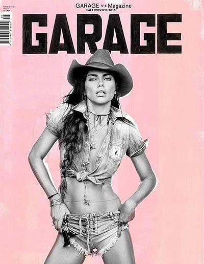 Адриана Лима в журнале Garage