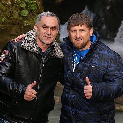 Нажуд Гучигов и Рамзан Кадыров (фото из Instagram)