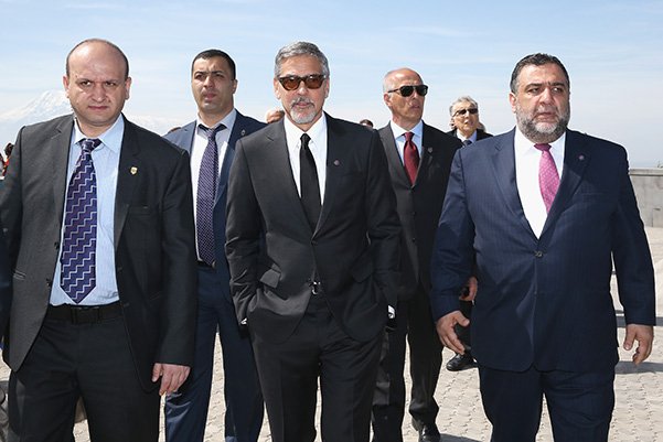 Джордж Клуни и Рубен Варданян