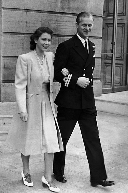 Королева Елизавета II и принц Филипп, 1947 год