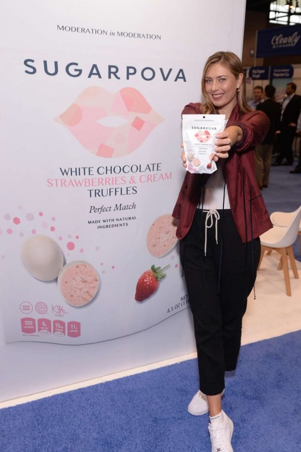 Maria Sharapova: Sweets & Snacks Expo-14