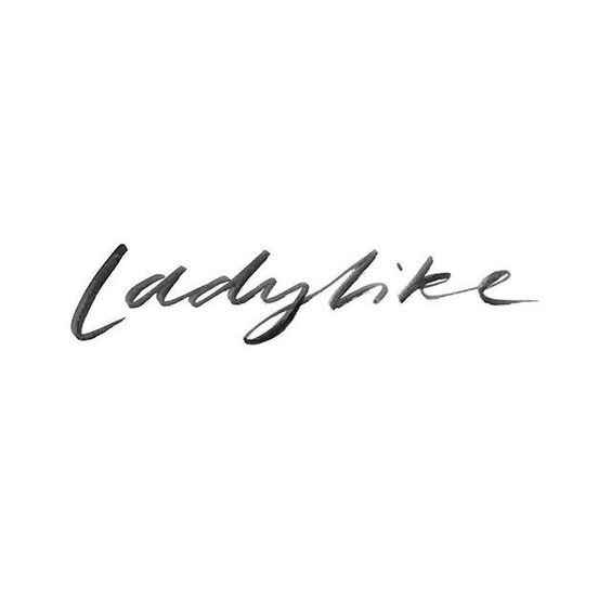 ladyhike lettering