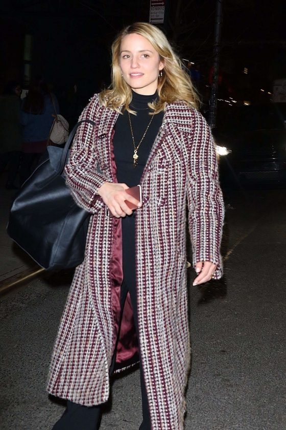 Dianna Agron - Leaves The Bowery Hotel in New York