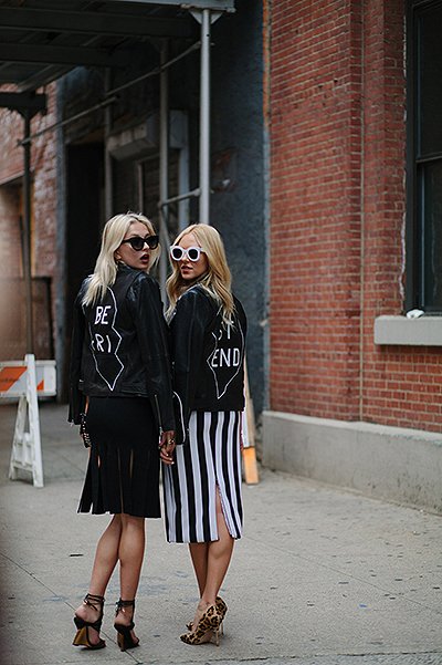 Неделя моды Нью-Йорке весна-лето 2016: кадры street style