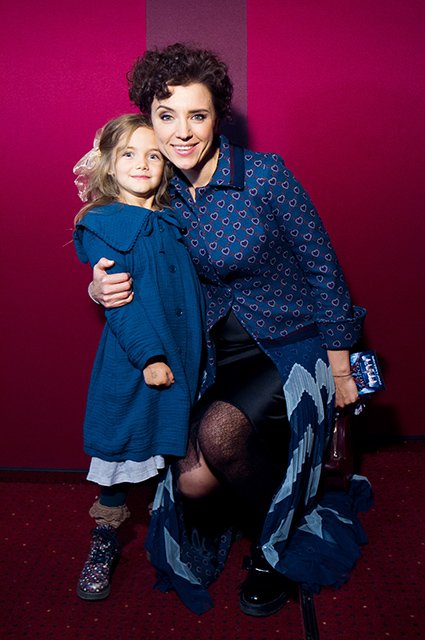 Ксения Алферова с дочерью Евдокией