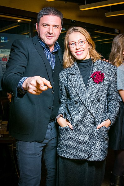 Максим Виторган и Ксения Собчак