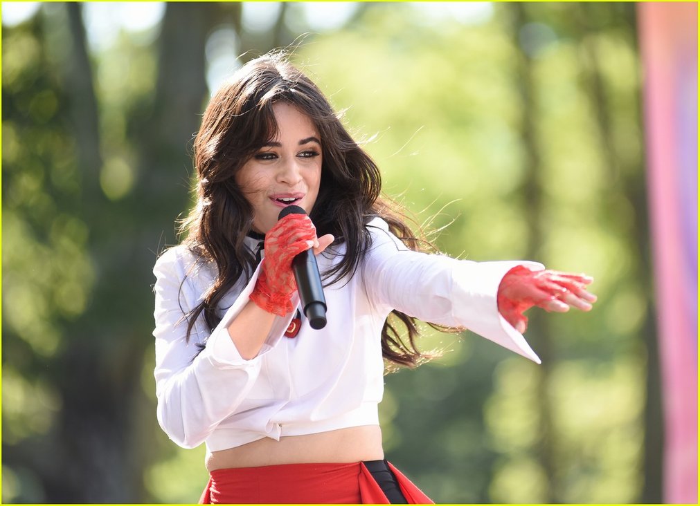 camila cabello performs her hits on good morning america 014117320