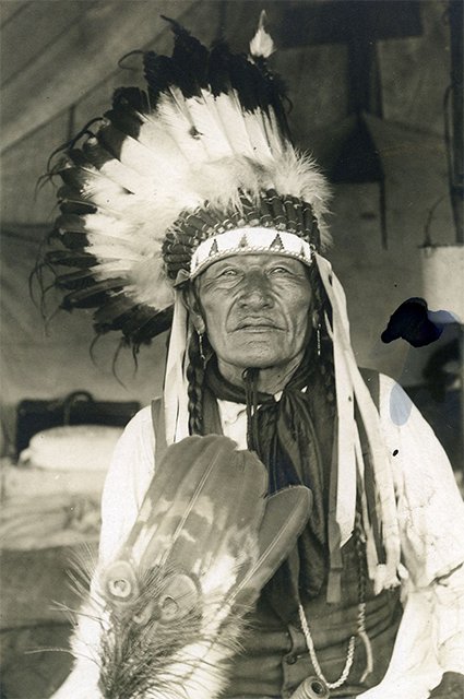 Индеец из Западной Оклахомы, 1915 год