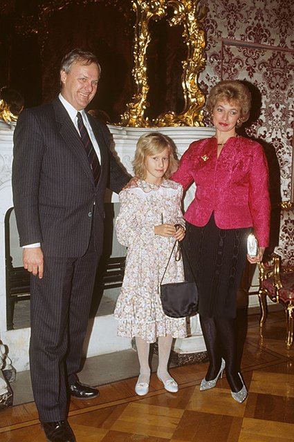 Ксения Собчак с родителями