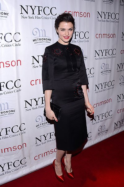 Рэчел Уэйц на вручении наград New York Film Critics Circle