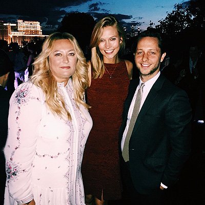 Маша Федорова, Карли Клосс и Дерек Бласберг (фото из Instagram)