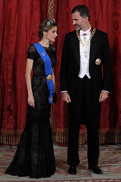 Король Фелипе VI и королева Летиция