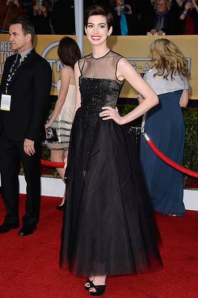 Энн Хэтэуэй на Screen Actors Guild Awards-2013