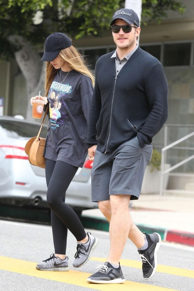 Katherine Schwarzenegger and Chris Pratt: Out in Los Angeles -04