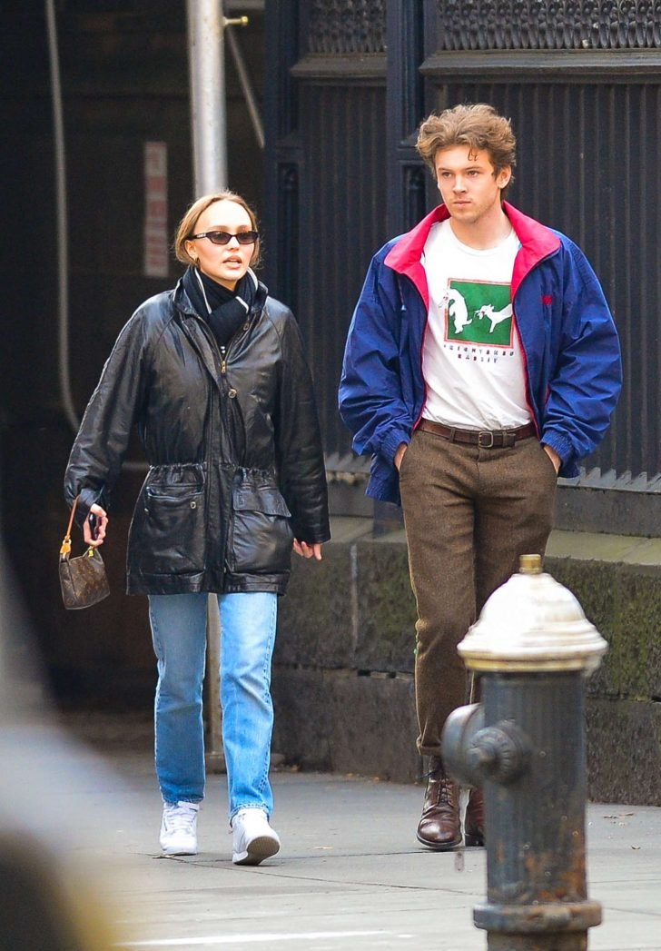 Lily Rose Depp: Out in New York -08