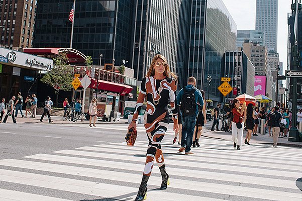 Неделя моды Нью-Йорке: street style. Часть 2.