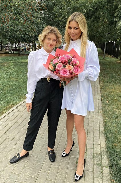 Белла Потемкина с дочерью Евой