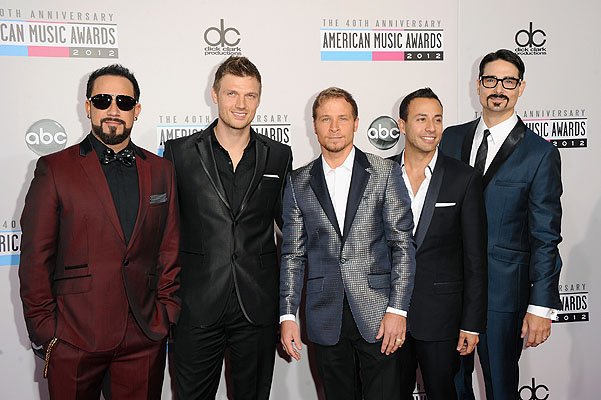 Backstreet Boys на American Music Awards 2012