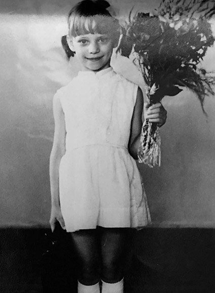 Ирина Салтыкова в детстве 