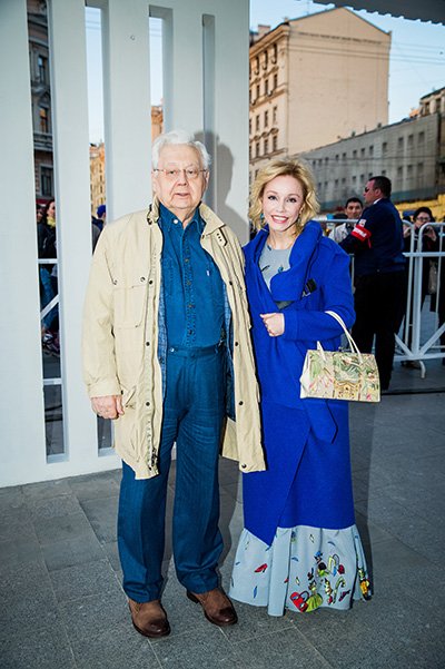 Олег Табаков и Марина Зудина