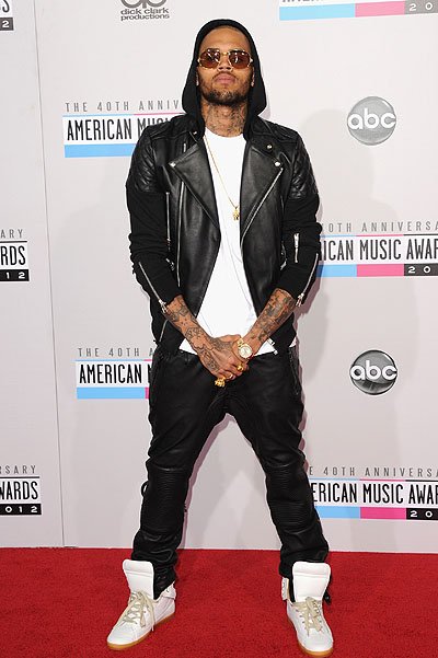 Крис Браун на American Music Awards 2012