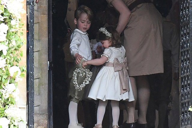 принц Гарри и принцесса Шарлотта