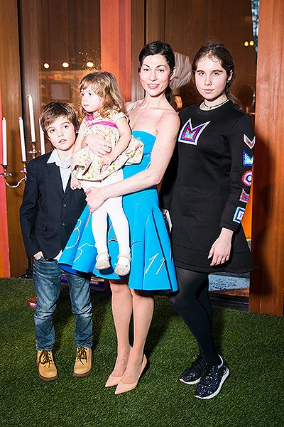 Евгения Линович с детьми