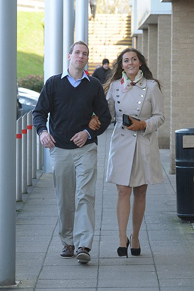Примерно так будут выглядеть принц Уилльям и герцогиня Кэтрин в качестве папы и мамы