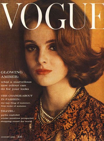 молодая грейс кодднгтон на обложке британского Vogue