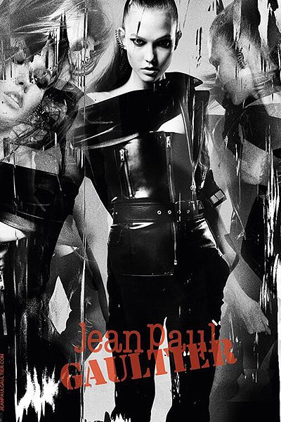 Карли Клосс в рекламной кампании Jean Paul Gaultier осень-зима 2013-2014