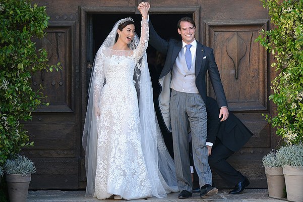 Первые официальные фото со свадьбы принца Феликса и Клэр Ледемахер