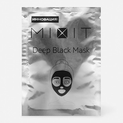 Маска-пленка против черных точек Deep Black Mask, Mixit