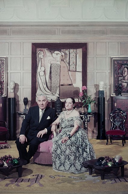 Элена Рубинштейн с мужем