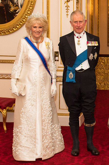 Герцогиня Корнуольская Камилла и принц Чарльз