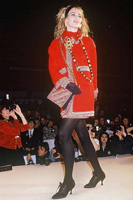 Chanel прет-а-порте сезона осень/зима-1990/1991 