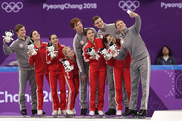 Российские фигуристы на Олимпиаде-2018