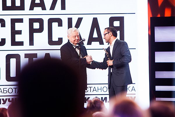 Олег Табаков и Андрей Звягинцев