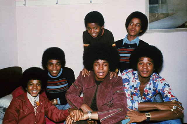 Майкл Джексон с братьями