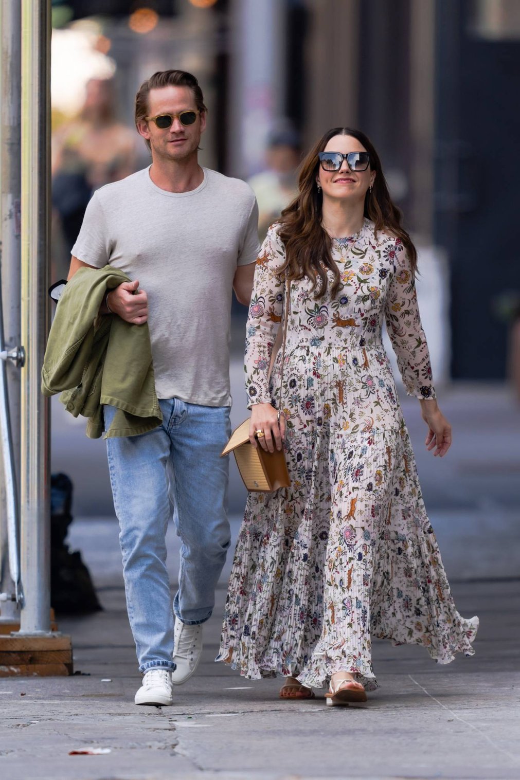 Sophia Bush - With Grant Hughes out in New York City