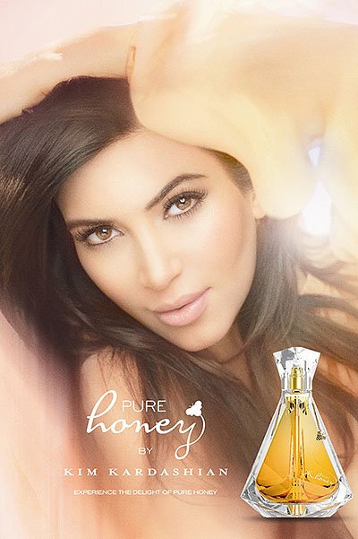 Ким Кардашьян в рекламе аромата Pure Honey