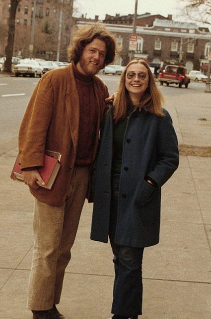 Билл и Хиллари Клинтоны