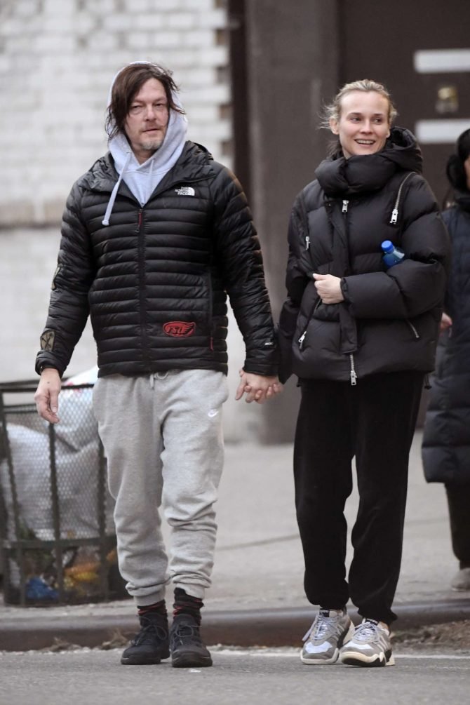 Diane Kruger and Norman Reedus: Out for a stroll in New York City -04
