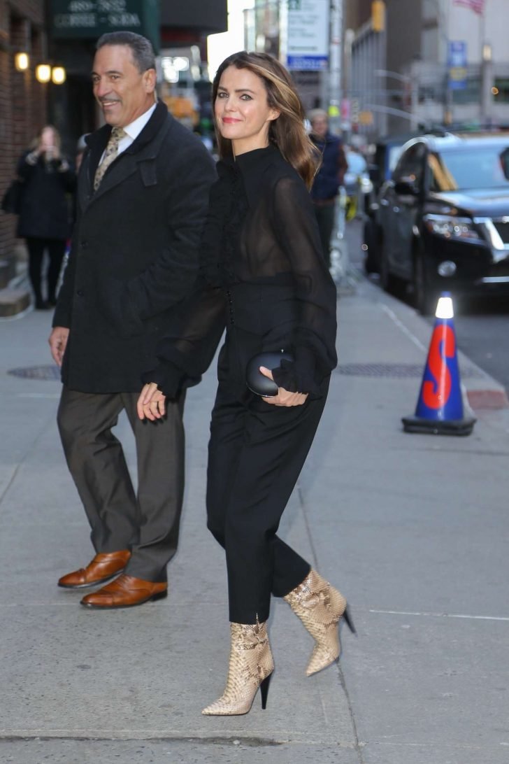 Keri Russell: Arrives at The Late Show with Stephen Colbert -02